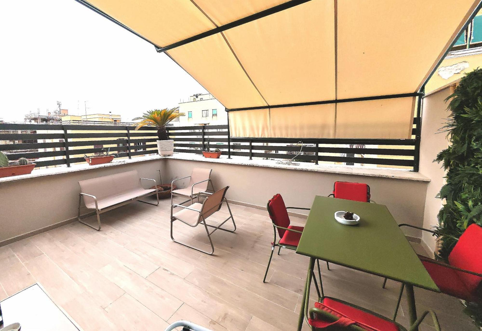 Апартаменти Attico Urbano Terrazza Su Roma Metro A Cornelia Екстер'єр фото