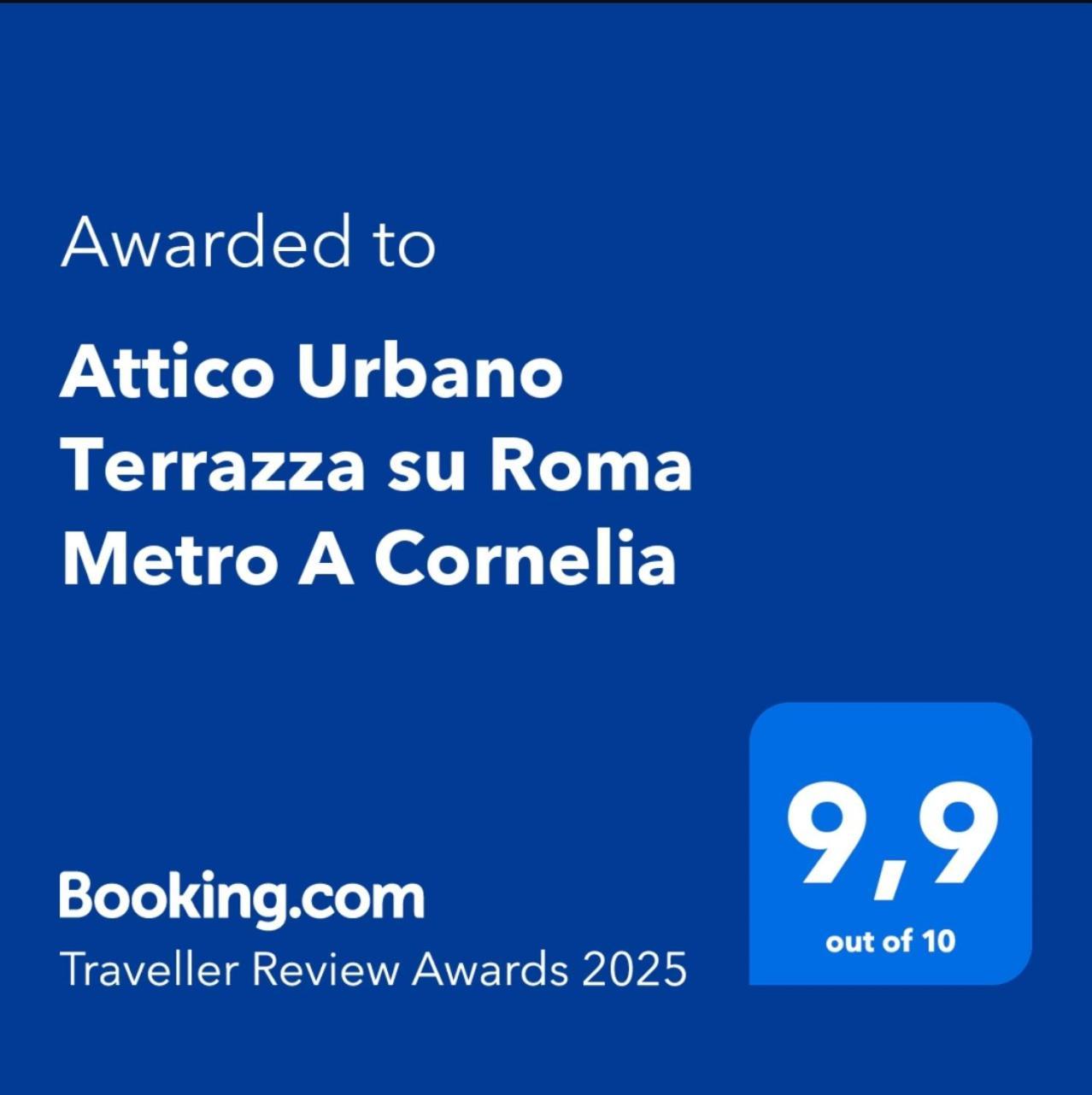 Апартаменти Attico Urbano Terrazza Su Roma Metro A Cornelia Екстер'єр фото